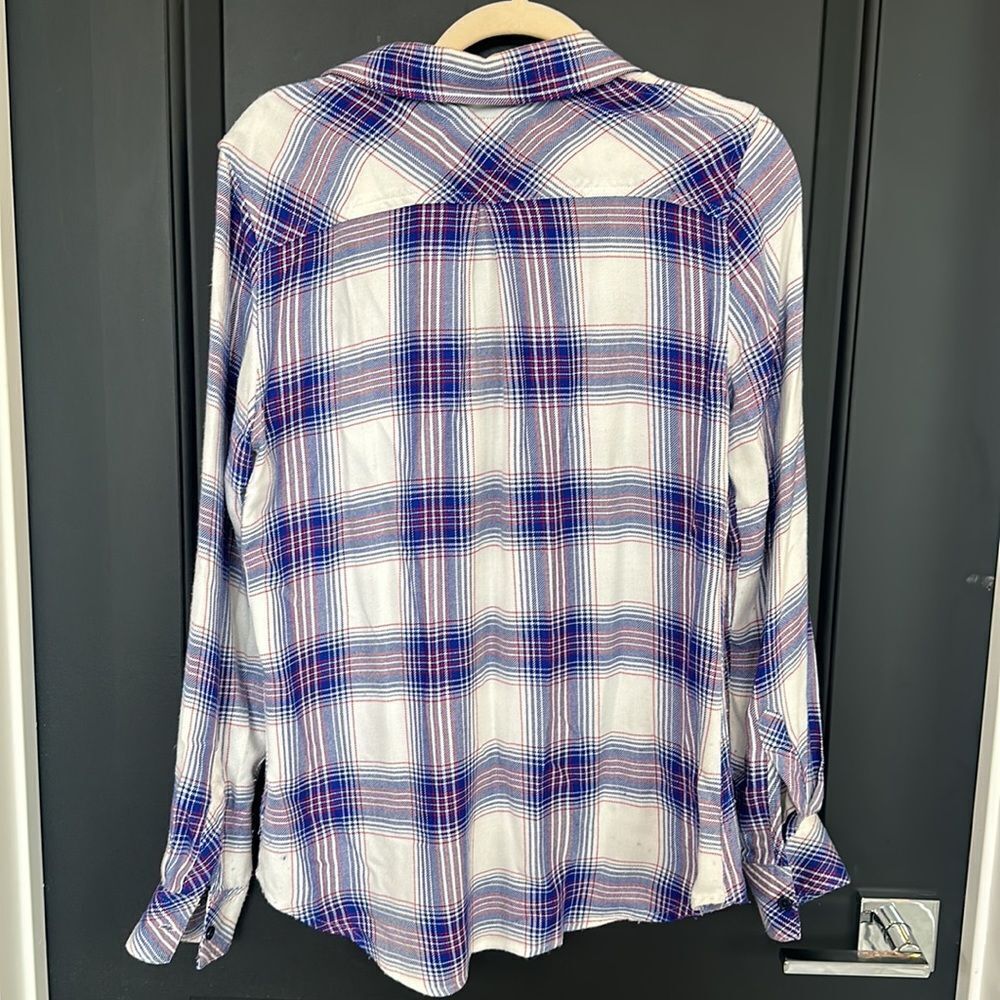 Rails - Hunter Plaid Classic Button Down Front Fl… - image 4